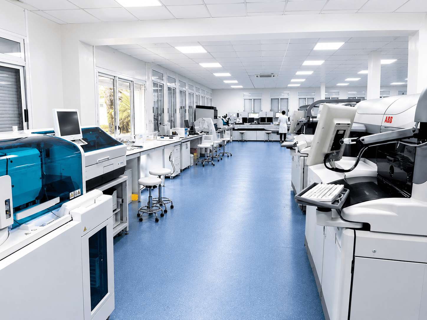 Analyse de biochimie au Laboratoire Bionov